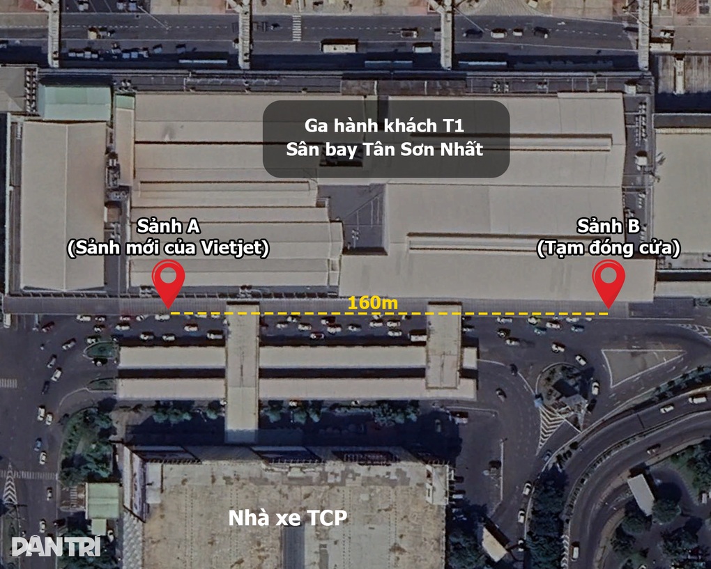 Người dân bỡ ngỡ khi nhà ga T1 Tân Sơn Nhất đổi sảnh đón khách - 4 Người dân bỡ ngỡ khi nhà ga T1 Tân Sơn Nhất đổi sảnh đón khách - 4