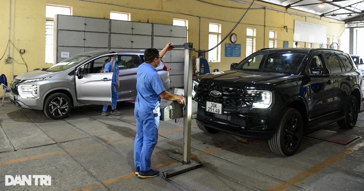 Từ 20/1, ô tô rớt kiểm định phải nộp thêm nửa tiền nếu quay lại trong ngày