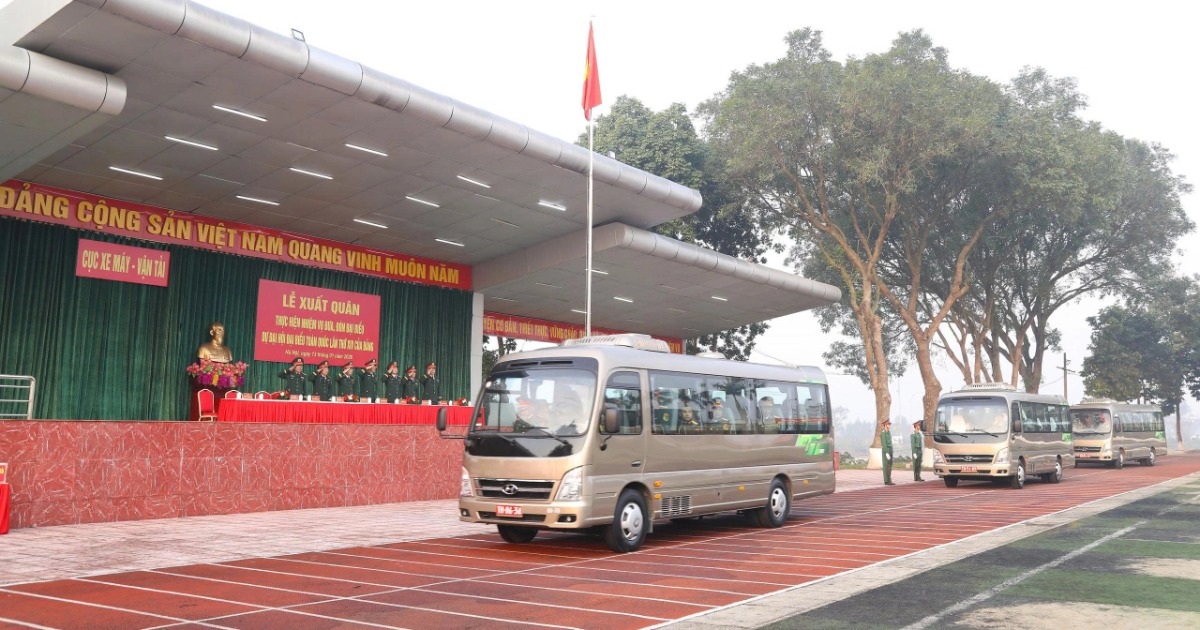 Hơn 120 phương tiện xuất quân sẵn sàng đưa, đón đại biểu dự Đại hội Đảng