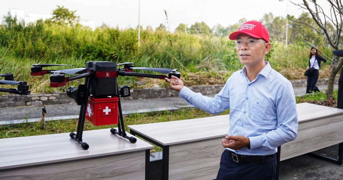 Khu đất hiếm hoi cho phép bay thử drone tại TPHCM
