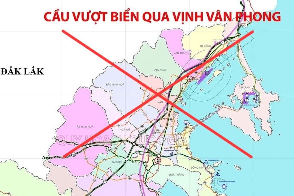 Thực hư thông tin xây cầu vượt biển qua vịnh Vân Phong - 1