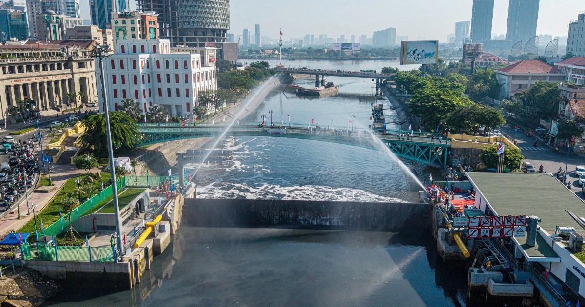 TPHCM tái vận hành cống Bến Nghé, khởi động lại dự án ngăn triều 10.000 tỷ