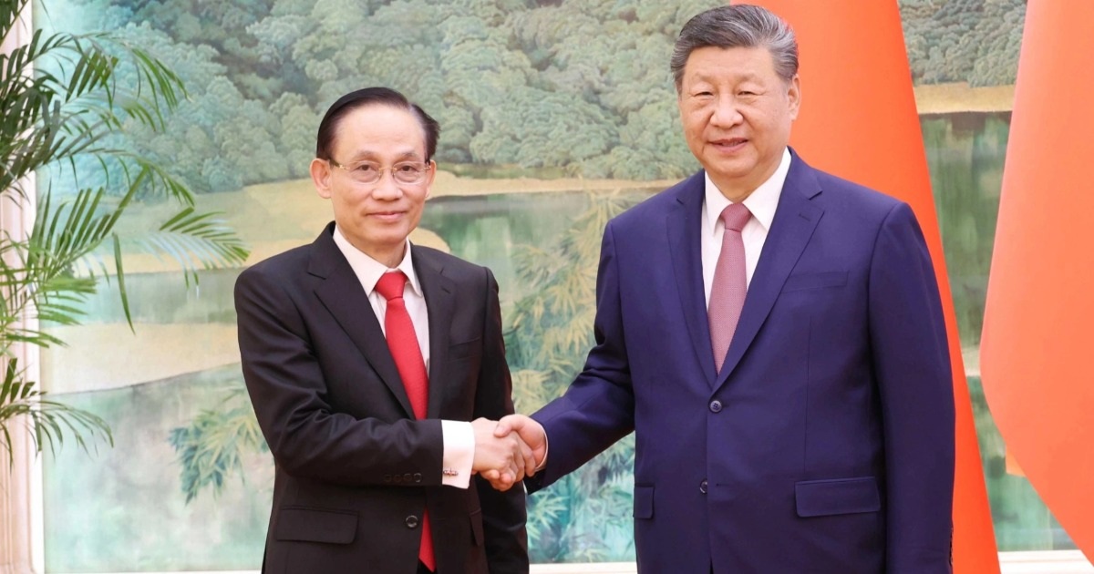 Đặc phái viên của Tổng Bí thư Tô Lâm gặp ông Tập Cận Bình