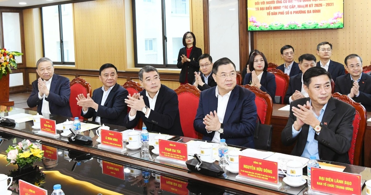 6 Ủy viên Bộ Chính trị ở phường Ba Đình ứng cử đại biểu Quốc hội khóa XVI