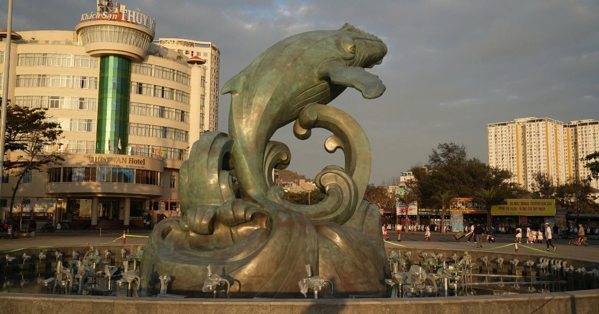 Hoàn thành công trình tượng cá Ông hơn 50 tỷ đồng ở Bãi Sau Vũng Tàu