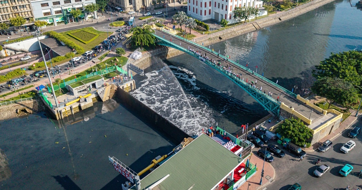 Chính thức tái vận hành siêu dự án cống ngăn triều 10.000 tỷ tại TPHCM