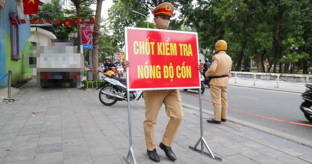 Camera AI “không nghỉ Tết”, xử lý vi phạm nồng độ cồn ngay từ mùng 1