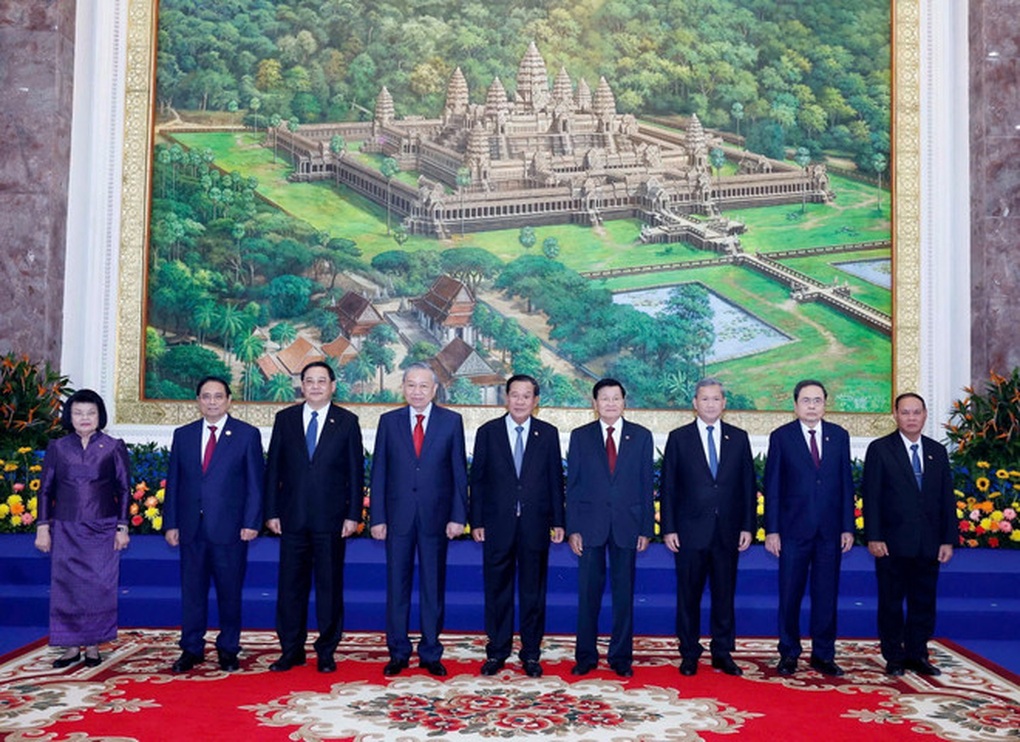 Cuộc gặp cấp cao giữa 3 đảng của Campuchia, Việt Nam và Lào - 1