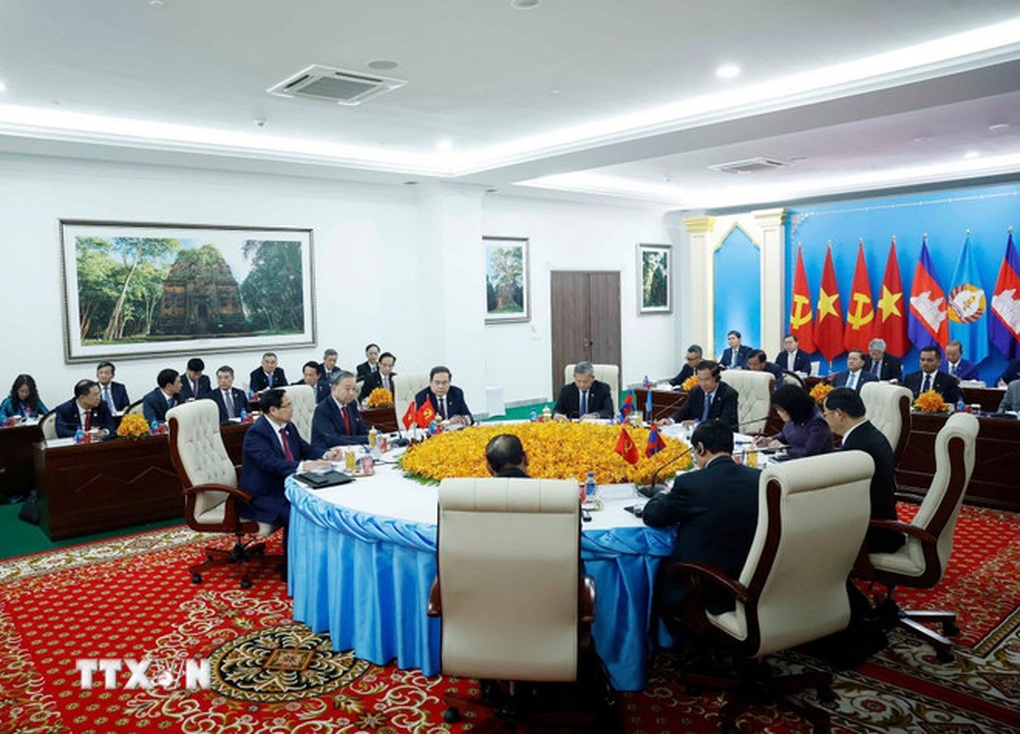 Cuộc gặp cấp cao giữa 3 đảng của Campuchia, Việt Nam và Lào - 2