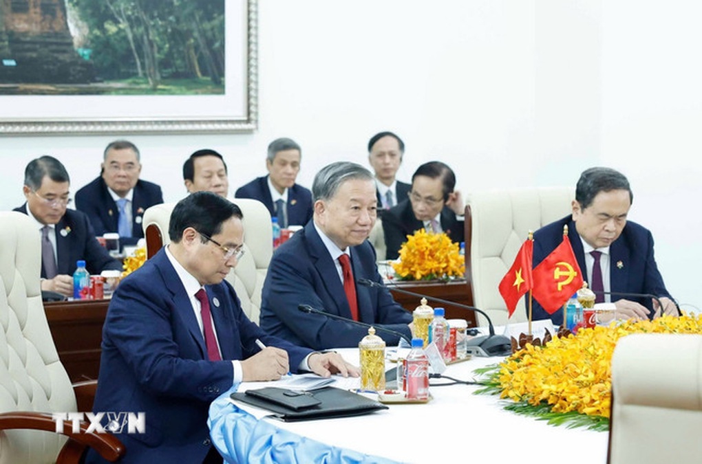 Cuộc gặp cấp cao giữa 3 đảng của Campuchia, Việt Nam và Lào - 5