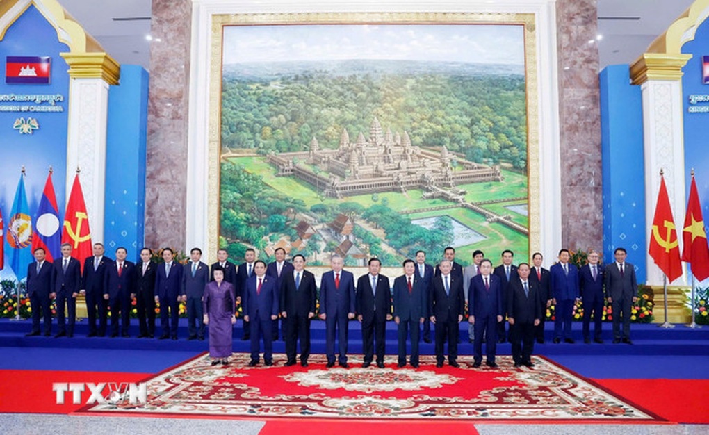 Cuộc gặp cấp cao giữa 3 đảng của Campuchia, Việt Nam và Lào - 6