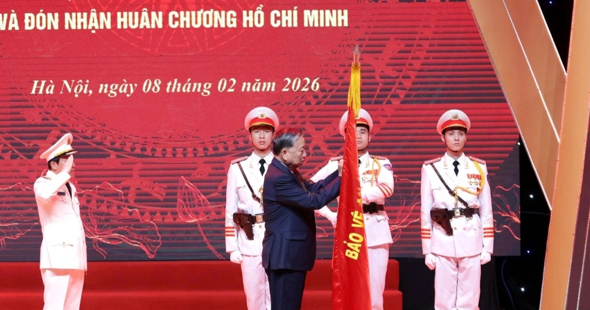 Tình báo CAND được trao tặng Huân chương Hồ Chí Minh