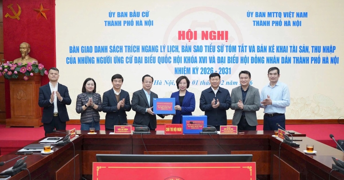 Hà Nội có 55 người ứng cử đại biểu Quốc hội khóa XVI