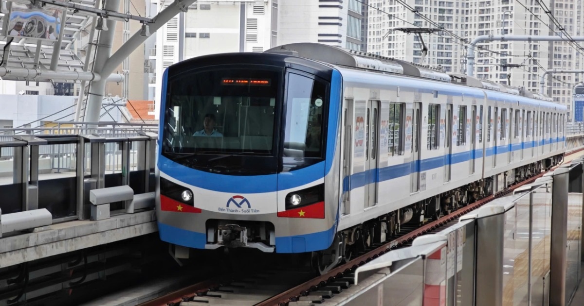 Metro số 1 TPHCM sẽ chạy thêm giờ đêm giao thừa